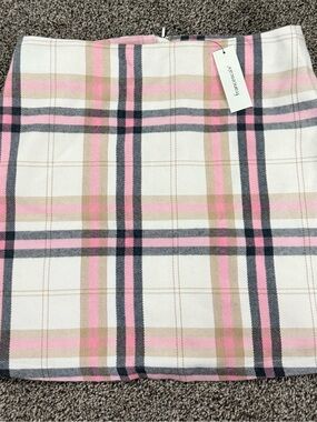 Plaid Mini Skirt